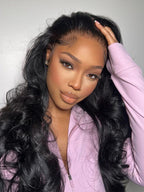 Body Wave 13*6 HD Lace Frontal Wig Glueless Human Hair Ready To Wear Pre Plucked New Upgrade Single Knot Wigs  Easy Install