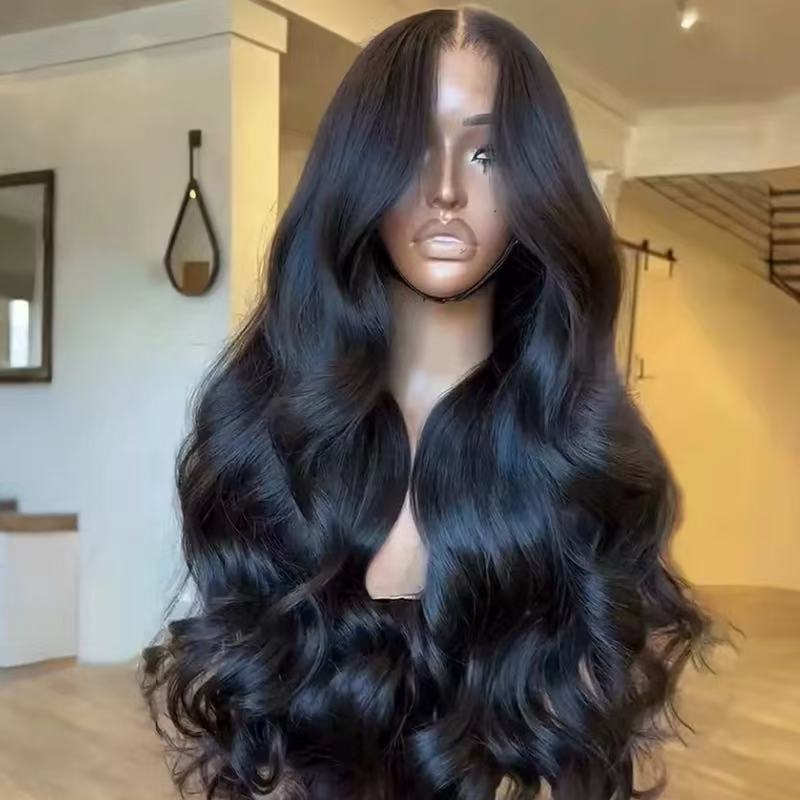 Bye Bye Knots 13x4 HD Lace Closure Put On and Go Body Wave Wig Pre Bleached Invisible Knots Glueless Wig