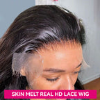 13x4 Pre Everything Crimps Curl Crimped Deep Waves High-volume Look Lace Frontal Wig 150% Density Beginner Friendly