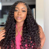 13x4 Pre Everything Crimps Curl Crimped Deep Waves High-volume Look Lace Frontal Wig 150% Density Beginner Friendly