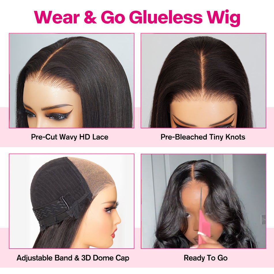 13x4 Pre Everything Crimps Curl Crimped Deep Waves High-volume Look Lace Frontal Wig 150% Density Beginner Friendly