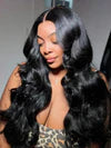 Body Wave 13*6 HD Lace Frontal Wig Glueless Human Hair Ready To Wear Pre Plucked New Upgrade Single Knot Wigs  Easy Install