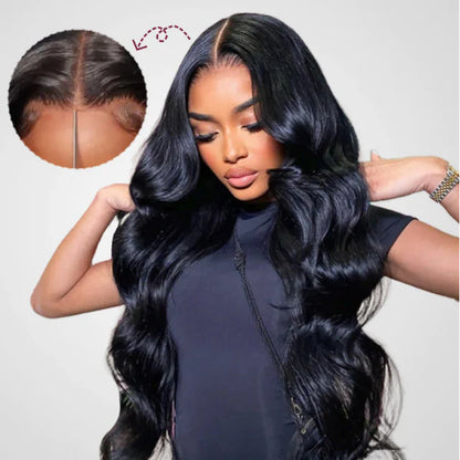 13*4 HD Lace Front Wig Glueless Closure Wig Body Wave 180% Density Human Hair Wigs with Baby Hair