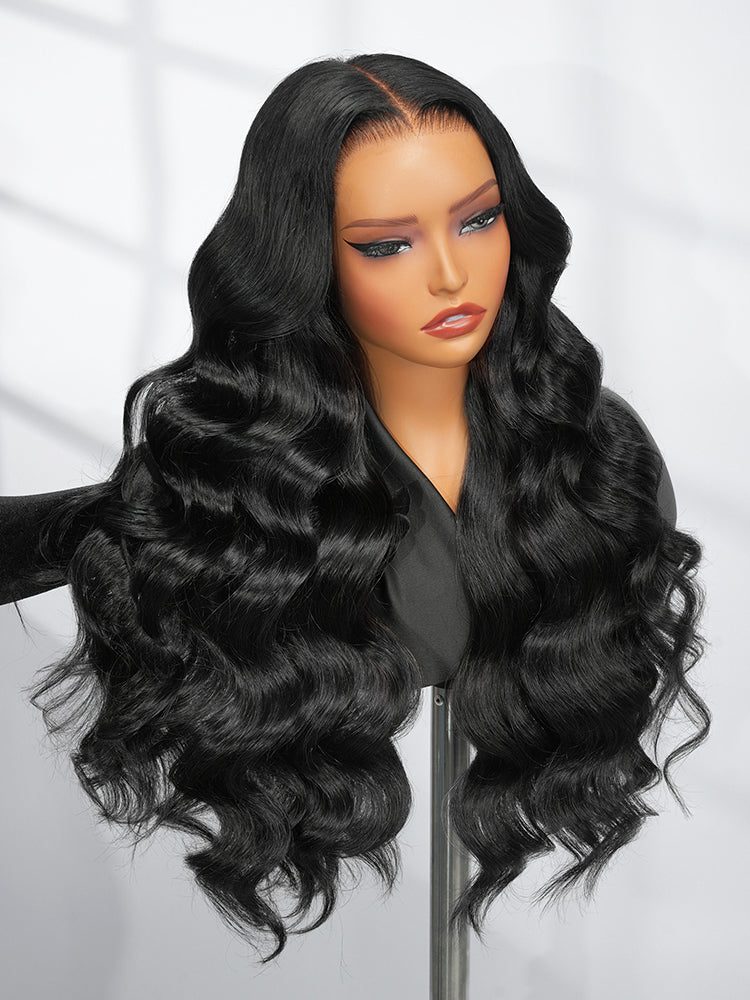 Body Wave 13*6 HD Lace Frontal Wig Glueless Human Hair Ready To Wear Pre Plucked New Upgrade Single Knot Wigs  Easy Install
