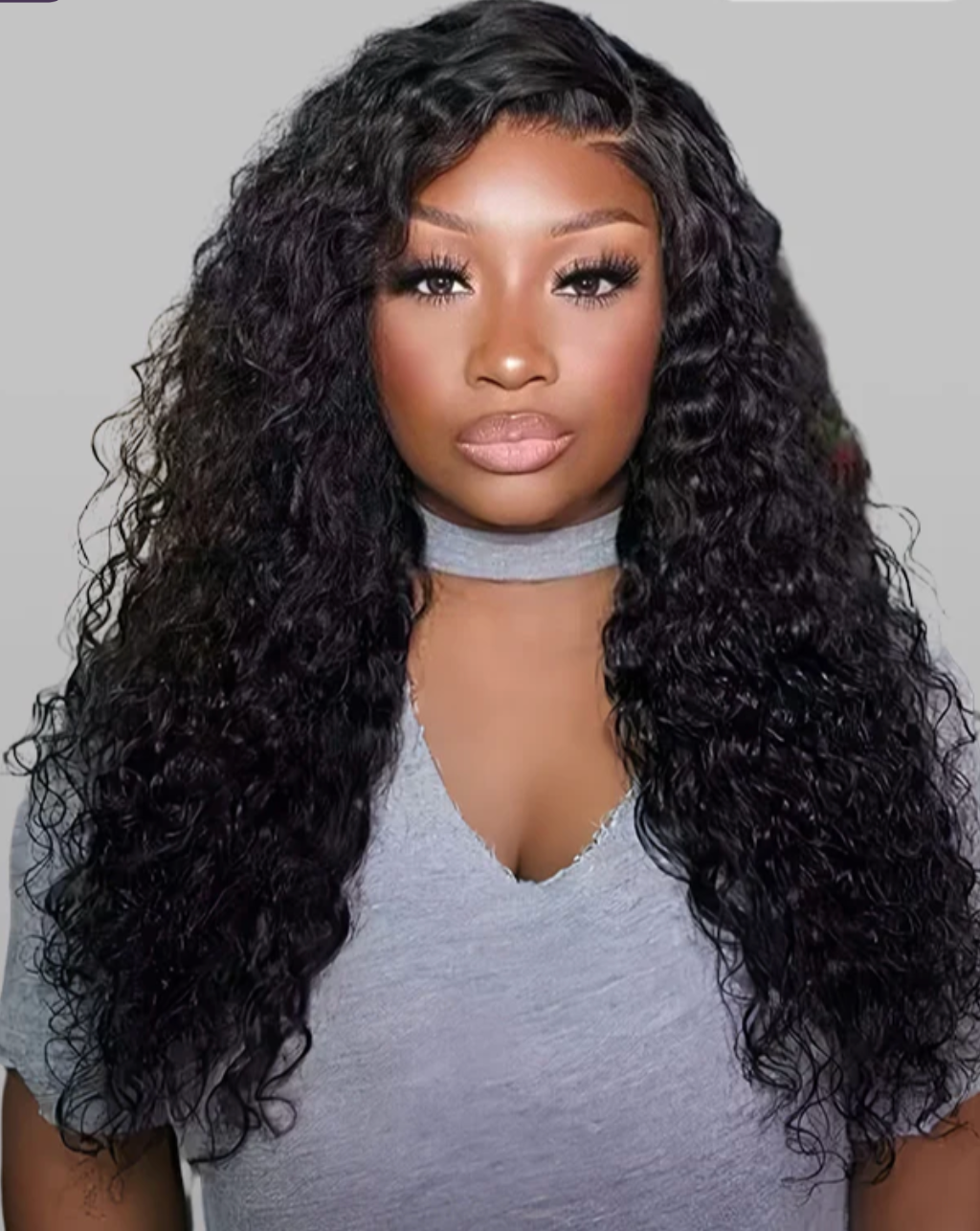 Deep Wave Curly Hair Wig 13x6 Lace Front Wig Human Hair Natural Color Curly Wigs