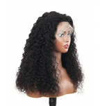 Deep Wave Curly Hair Wig 13x6 Lace Front Wig Human Hair Natural Color Curly Wigs