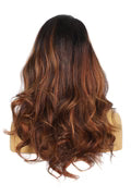 PreCut 13x6 HD Lace Ombre Brown Dark Roots Wear Go Glueless Wave Wig Body Wave Hair