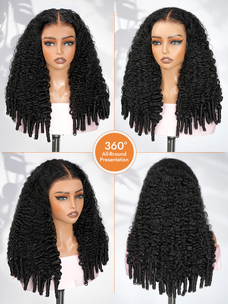 Wear Go Wig Full Curly 7x5 13x4 HD Glueless Wigs Burmese Curly 250% Density Water Wave Human Hair