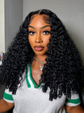 Wear Go Wig Full Curly 7x5 13x4 HD Glueless Wigs Burmese Curly 250% Density Water Wave Human Hair