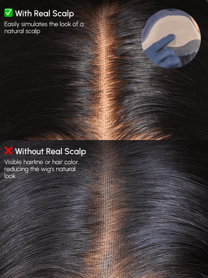 5x5 Glueless Wigs Human Hair Body Wave Lace Front Wigs Put On and Go Glueless Wig with Pre-plucked