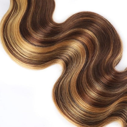 Piano Color Body Wave Boho Bulk Hair for Braiding Bundles Hair Extensions