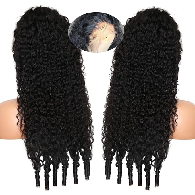 Wear Go Wig Full Curly 7x5 13x4 HD Glueless Wigs Burmese Curly 250% Density Water Wave Human Hair