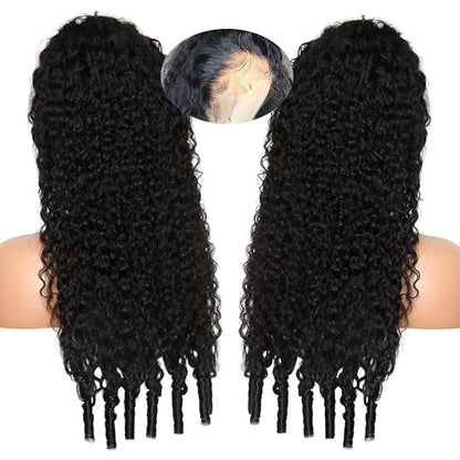 Wear Go Wig Full Curly 7x5 13x4 HD Glueless Wigs Burmese Curly 250% Density Water Wave Human Hair