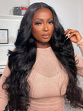 Body Wave 13*6 HD Lace Frontal Wig Glueless Human Hair Ready To Wear Pre Plucked New Upgrade Single Knot Wigs  Easy Install