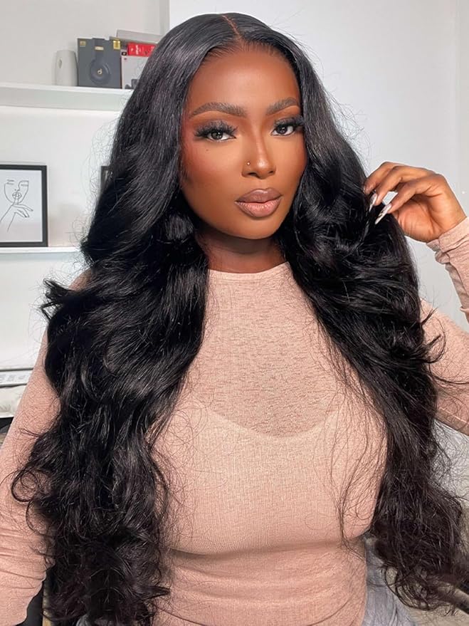 Body Wave 13*6 HD Lace Frontal Wig Glueless Human Hair Ready To Wear Pre Plucked New Upgrade Single Knot Wigs  Easy Install