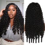 Wear Go Wig Full Curly 7x5 13x4 HD Glueless Wigs Burmese Curly 250% Density Water Wave Human Hair