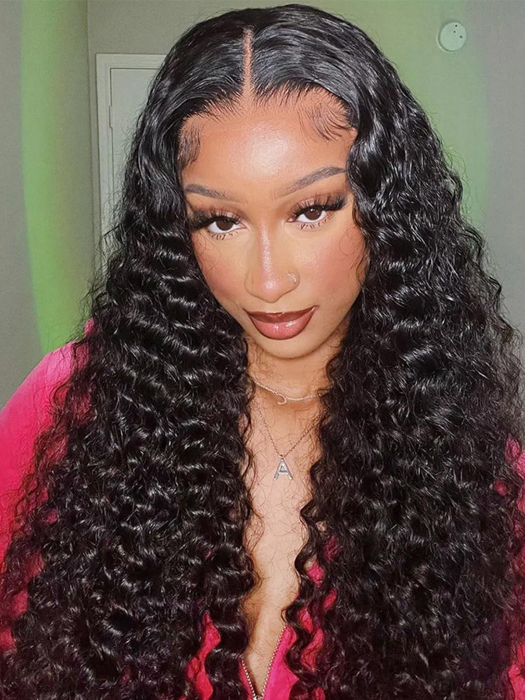 Water Wave HD Lace Front Wig Wear Go Glueless 5x5 Closure Pre-Cut Human Hair Transparent Lace Wigs