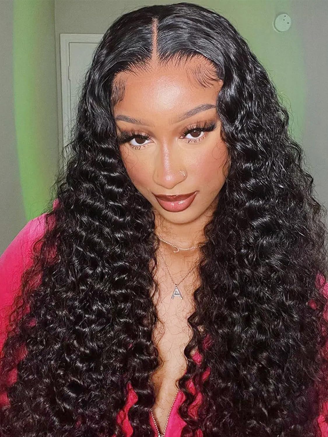 Water Wave HD Lace Front Wig Wear Go Glueless 5x5 Closure Pre-Cut Human Hair Transparent Lace Wigs