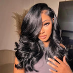 Pre Styled Efortless Chic Layer 7x5 Pre Cut Lace Frontal Wig 200% Density Face Framing Peacock Curls Glueless Ready To Wear Wig