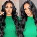 Lace Front Wig Human Hair 13x6 HD Body Wave Pre Plucked 180 Density 10A Glueless Wigs