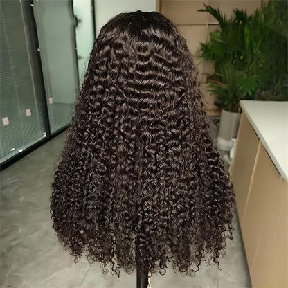 Water Wave HD Lace Front Wig Wear Go Glueless 5x5 Closure Pre-Cut Human Hair Transparent Lace Wigs