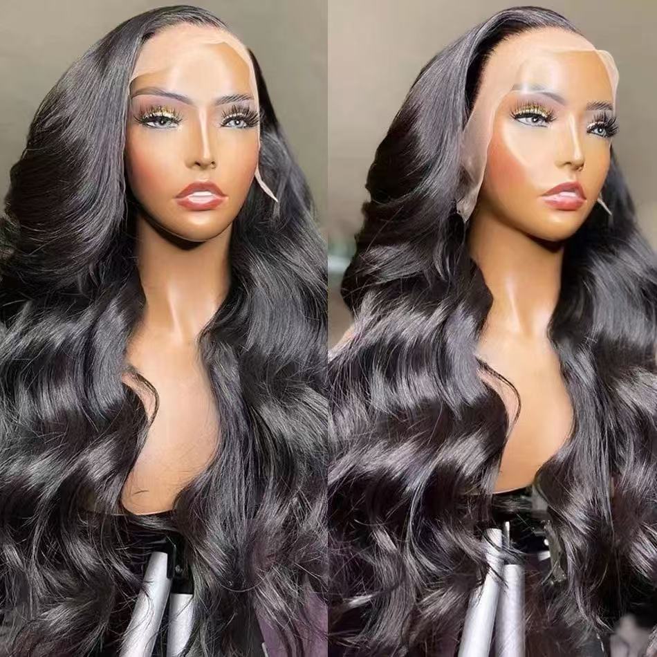 13*4 HD Lace Front Wig Glueless Closure Wig Body Wave 180% Density Human Hair Wigs with Baby Hair
