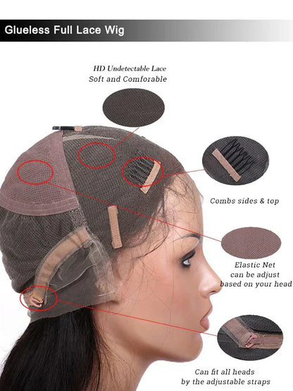 Ready To Go Wigs Loose Body Transparent Lace Front Wig Ash Brown Ombre Blonde Colored Human Hair
