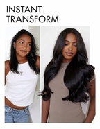 Boohair Glueless Wig 7x6 Closure HD Lace Loose Body Wave Long Wig Human Hair Pre-Cut Lace Natural Color 180% Density