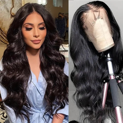 Bye Bye Knots 13x4 HD Lace Closure Put On and Go Body Wave Wig Pre Bleached Invisible Knots Glueless Wig