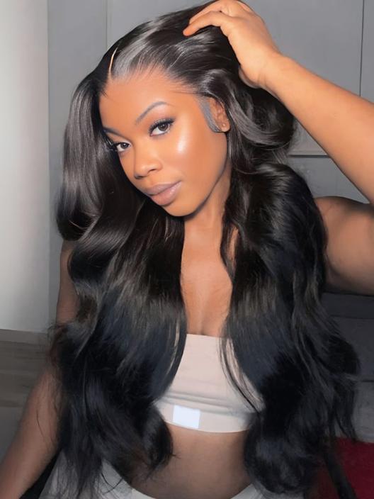 Bye Bye Knots 13x4 HD Lace Closure Put On and Go Body Wave Wig Pre Bleached Invisible Knots Glueless Wig
