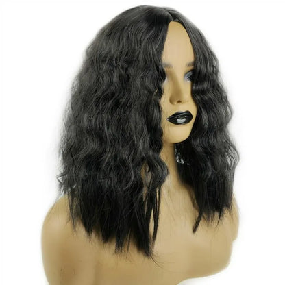 Deep Wave Short Bob Wig Curly Lace Front Wig Glueless 13x4 Human Hair Wear Go Wigs Natural Black