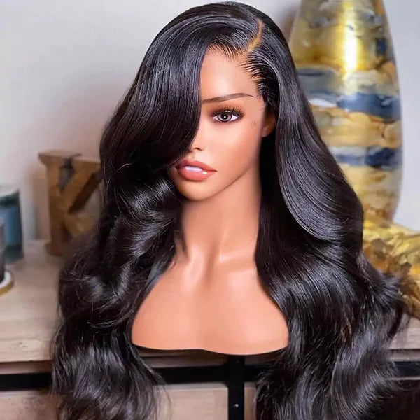 Wear Go Wig Body Wave Hair 13×4 Glueless 13×6 HD Lace Front Wig 180% Density Human Hair Pre Plucked