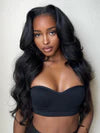Body Wave 13*6 HD Lace Frontal Wig Glueless Human Hair Ready To Wear Pre Plucked New Upgrade Single Knot Wigs  Easy Install