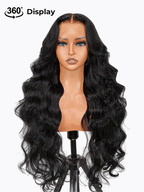 13*4 HD Lace Front Wig Glueless Closure Wig Body Wave 180% Density Human Hair Wigs with Baby Hair