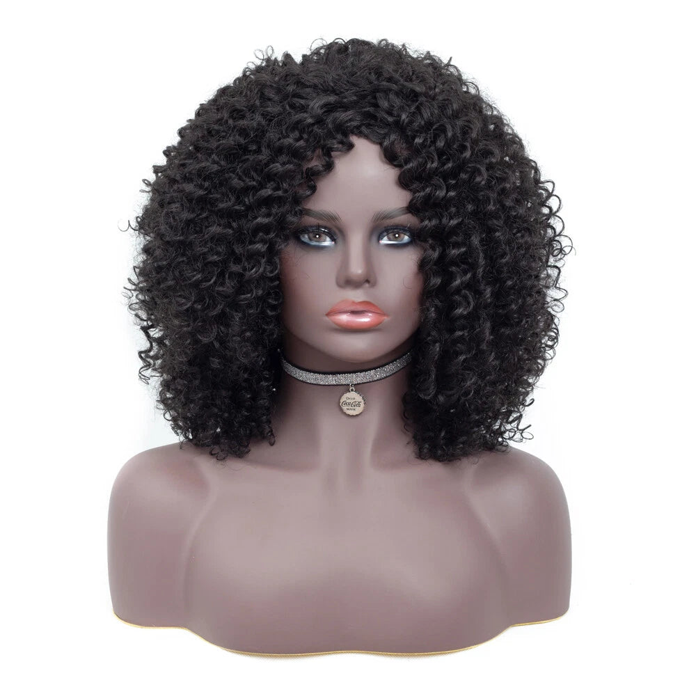 Deep Wave Short Bob Wig Curly Lace Front Wig Glueless 13x4 Human Hair Wear Go Wigs Natural Black