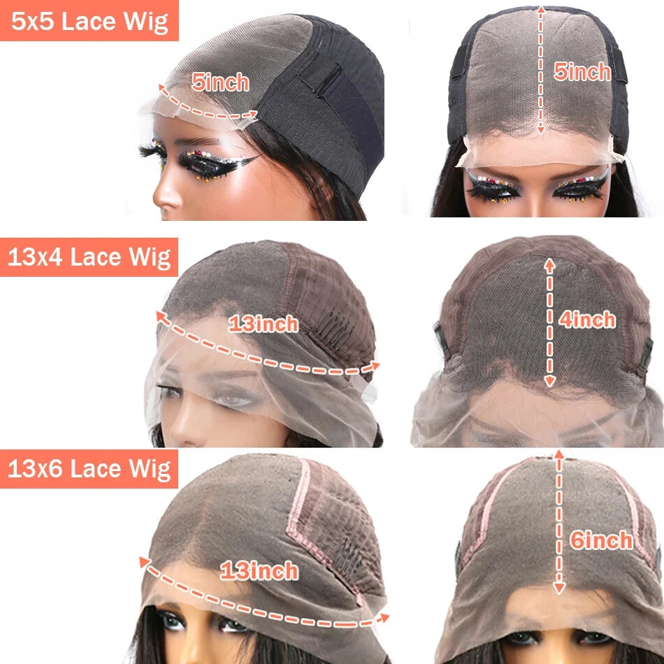 Body Wave 13x4 Lace Frontal Bob Wig Human Hair Remy Short Glueless Pre Cut Lace Wig